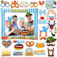 Oktoberfest Foto Requisiten Party Deko Props Fotorahmen
