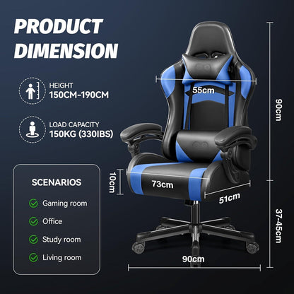 OneGame Ergonomischer Gaming Stuhl höhenverstellbar