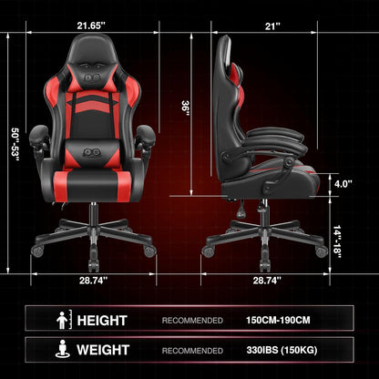 OneGame Ergonomischer Gaming Stuhl höhenverstellbar