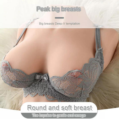 Amiufans 3D Masturbator Sex Püppë für Männer 2in1 Spielzeug Taschenmuschi Solo 3.5KG