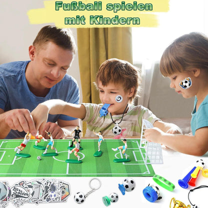 Adventskalender Fußball 2026 mit 24 Spielzeugen für Kinder
