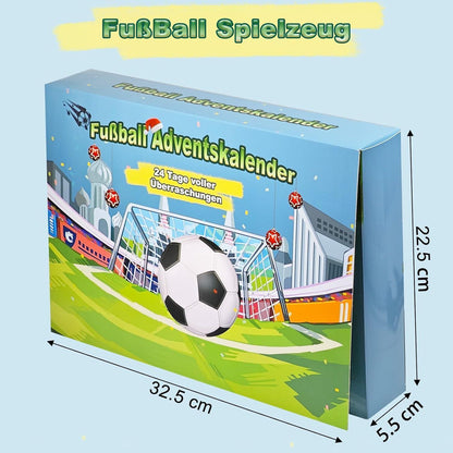 Adventskalender Fußball 2026 mit 24 Spielzeugen für Kinder