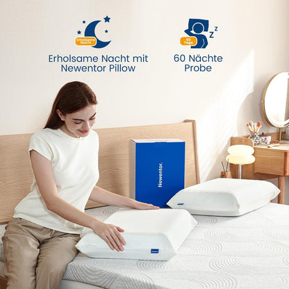 Ergonomisches Nackenstützkissen Memory Foam Höhenverstellbar