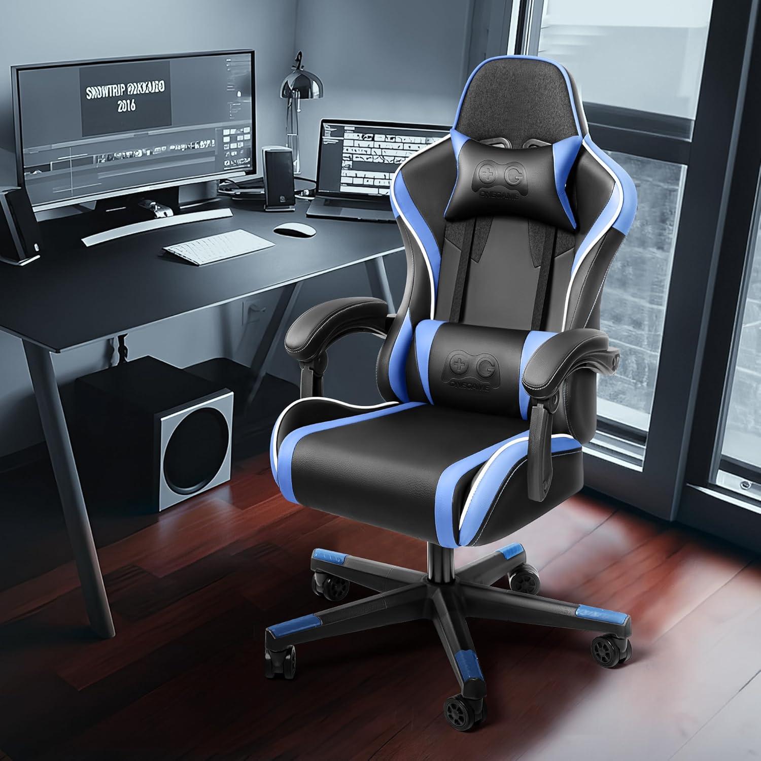Ergonomischer Gaming Stuhl höhenverstellbar mit