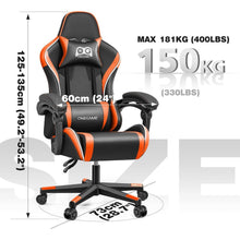 Ergonomischer Gamer Chair Bürostuhl Orange 150KG