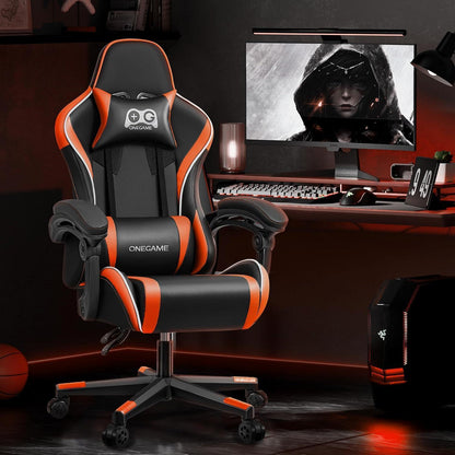 Ergonomischer Gamer Chair Bürostuhl Orange 150KG
