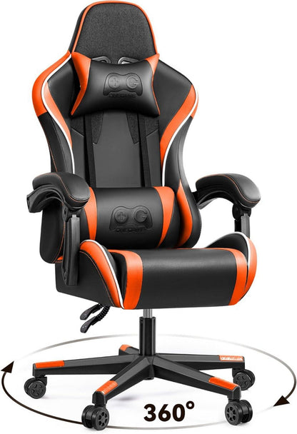 OneGame Gaming Stuhl Bürostuhl höhenverstellbar Orange