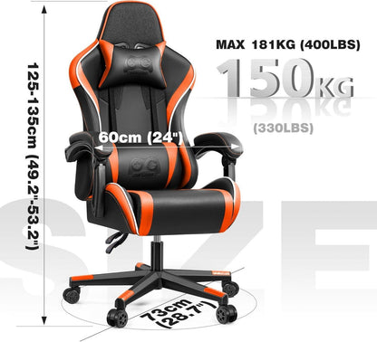 OneGame Gaming Stuhl Bürostuhl höhenverstellbar Orange