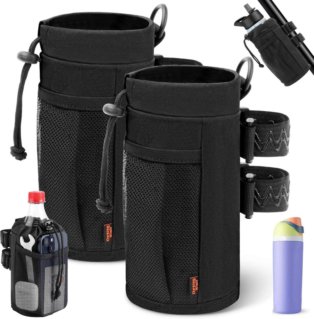 Getränkehalter Fahrrad Trinkflaschenhalter UTV ATV Zubehör 24oz 2