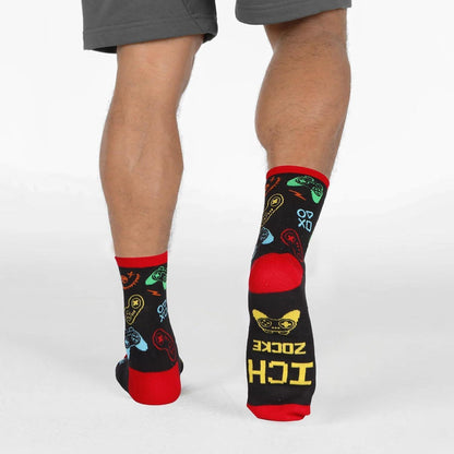 Gaming Socken - Lustig Spruch Gamer Geschenk Männer Frauen