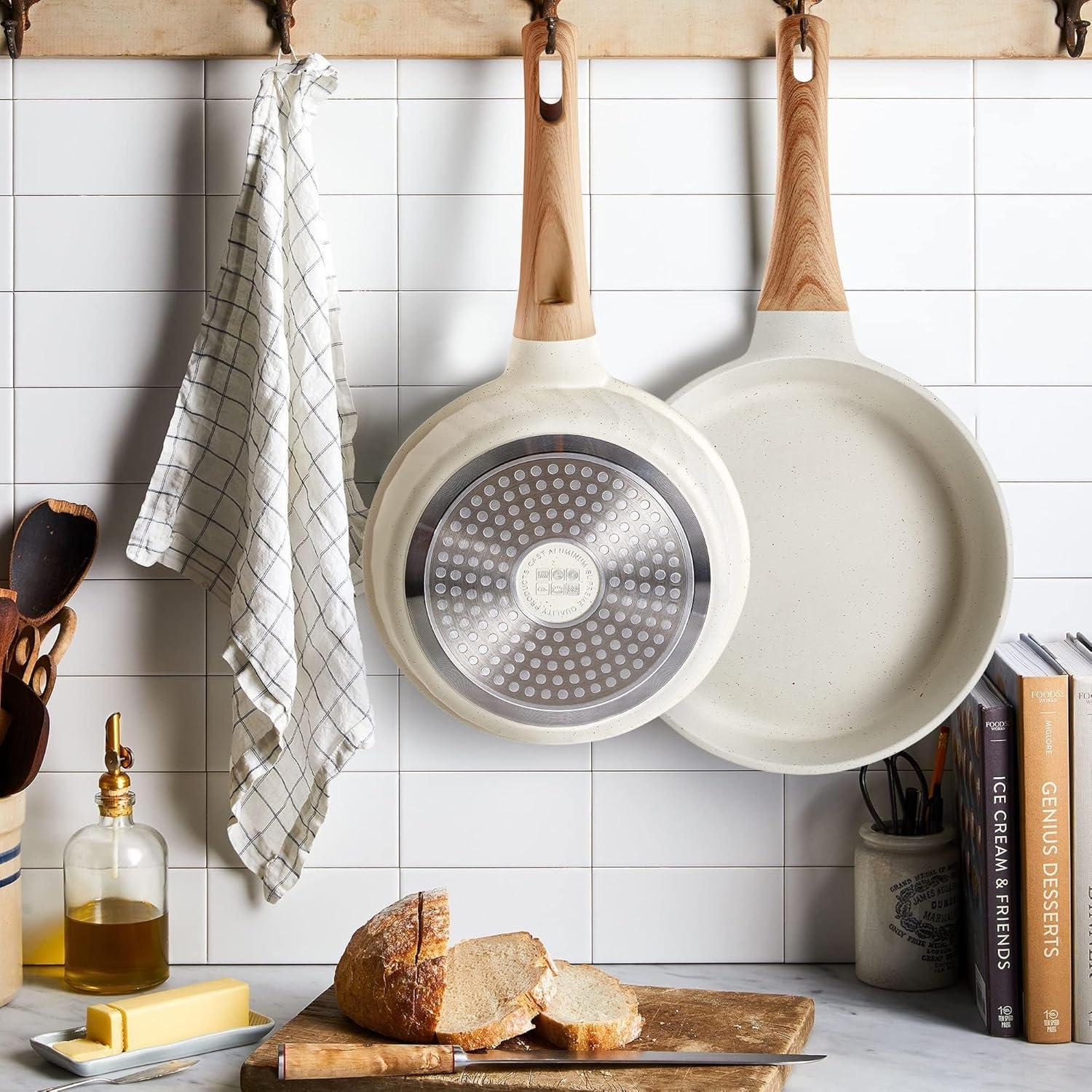 Antihaft Induktion Bratpfannen Set Granit 20cm 24cm 28cm