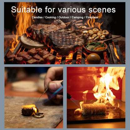 USB Rechargeable Kitchen Torch Lighter Windproof Portable Stick