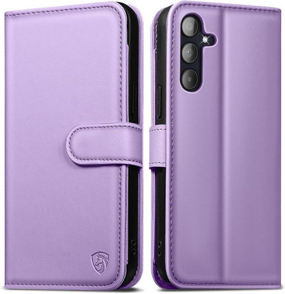 Handyhülle Samsung Galaxy A55 Schutzhülle LightLila Standfunktion 1