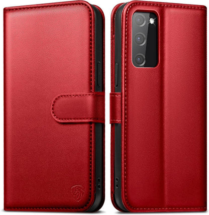 Samsung Galaxy S20 FE Handyhülle mit RFID Blocker und Standfunktion