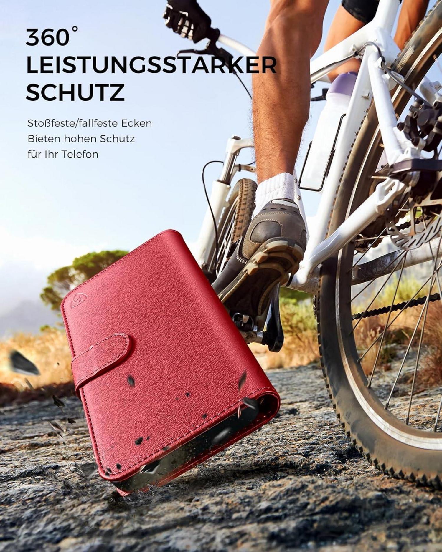 Samsung Galaxy S20 FE Handyhülle mit RFID Blocker und Standfunktion