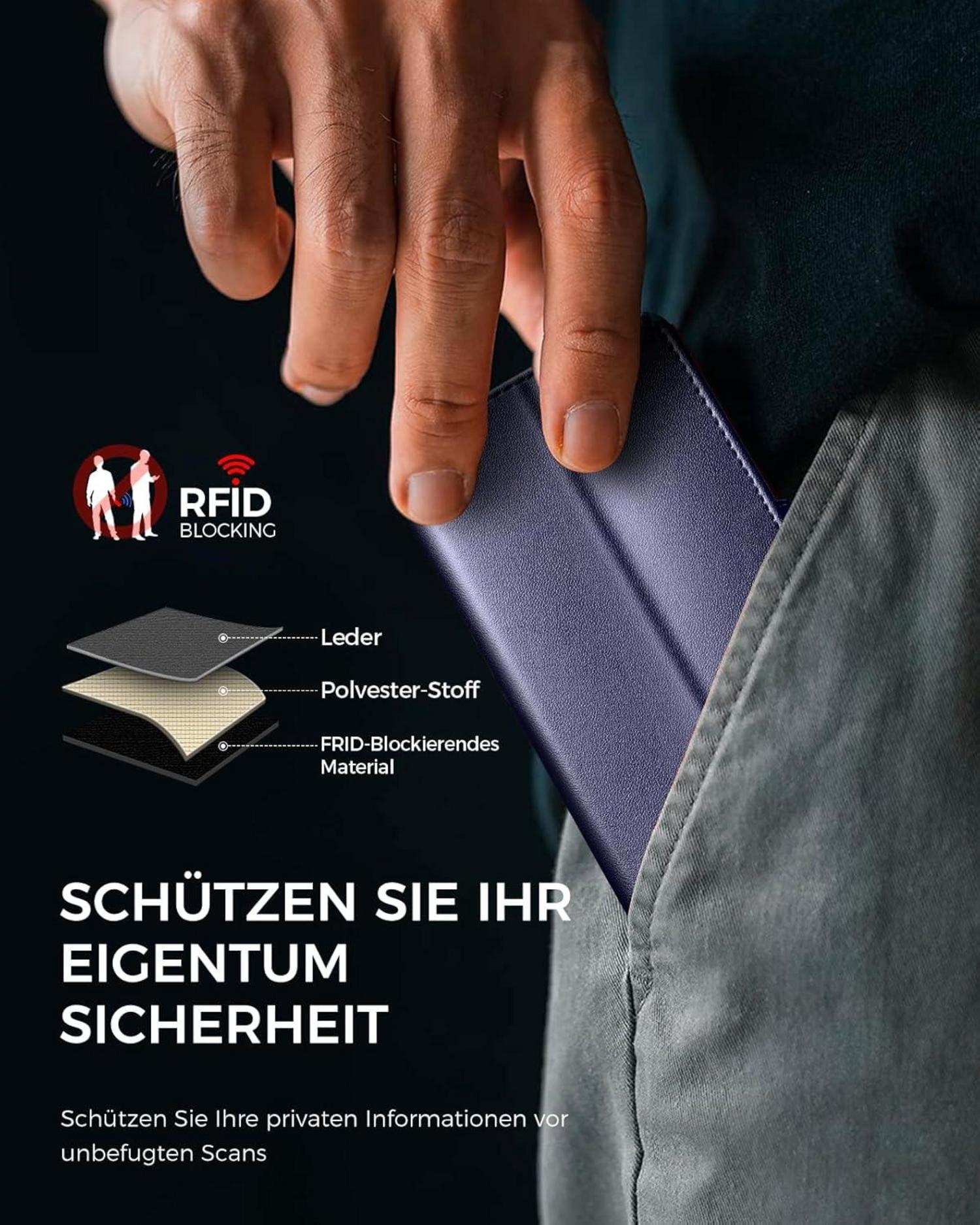 Handyhülle Samsung Galaxy S20 FE Klapphülle RFID Blau