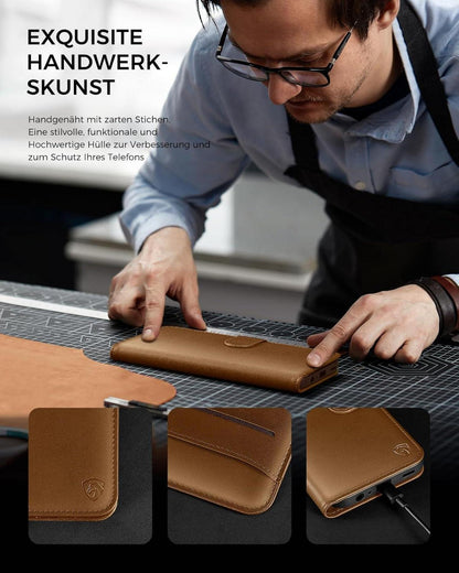 Samsung Galaxy S20 FE Handyhülle mit RFID Blocker Braun
