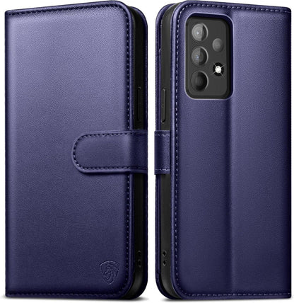 Samsung Galaxy A52S 5G Handyhülle mit Panzer Glas - Blau