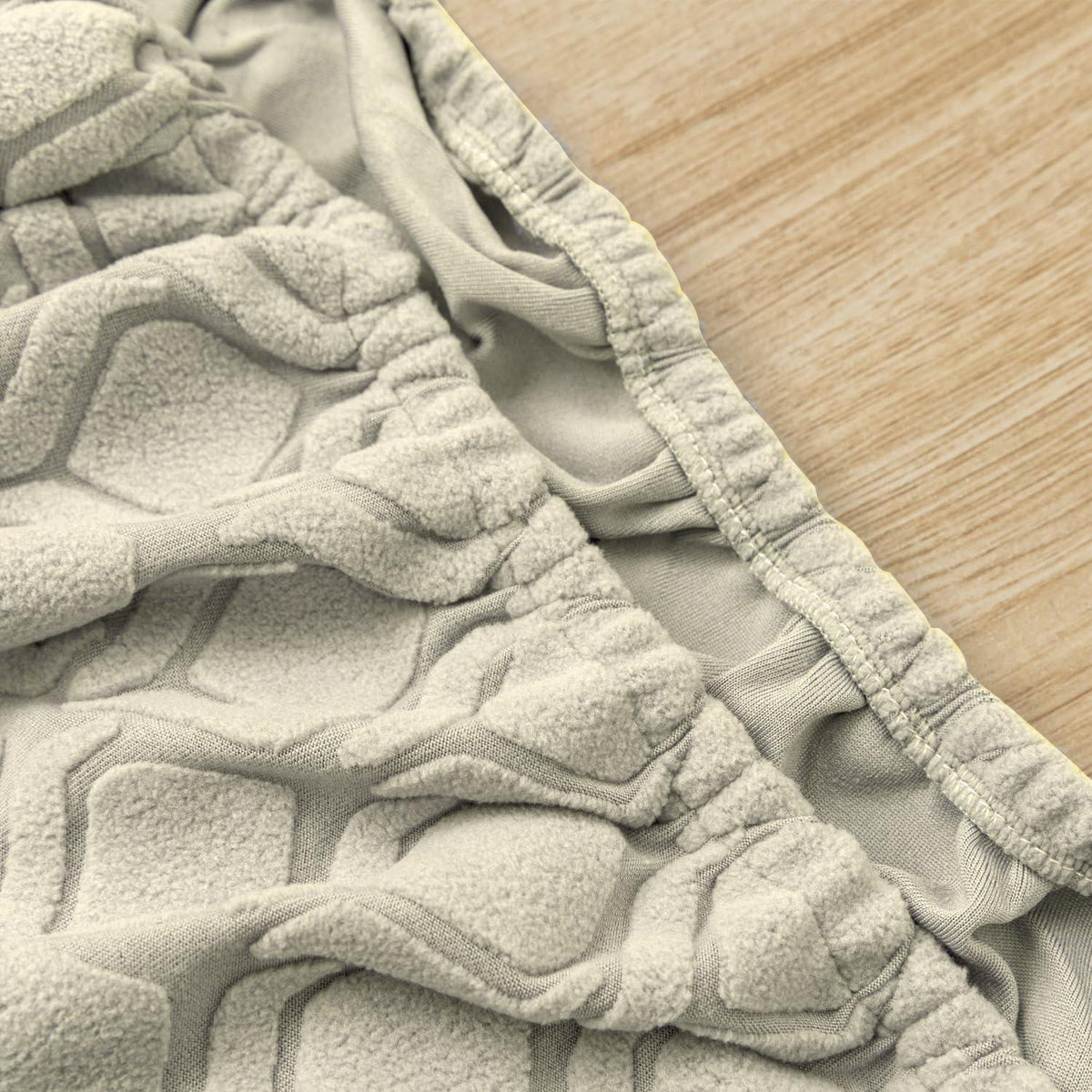 Stuhlhussen 4er Set Stretch – Beige