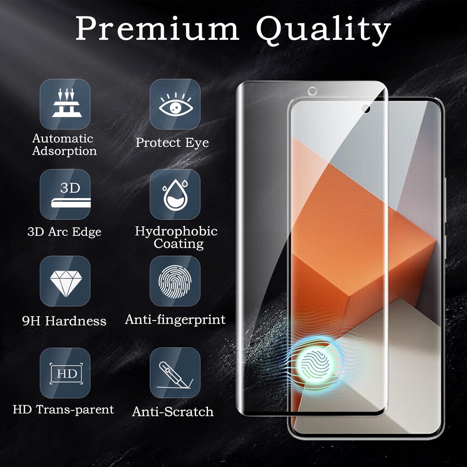 Schutzfolie Xiaomi Redmi Note 13 Pro Plus 3D 9H Anti-Kratzer