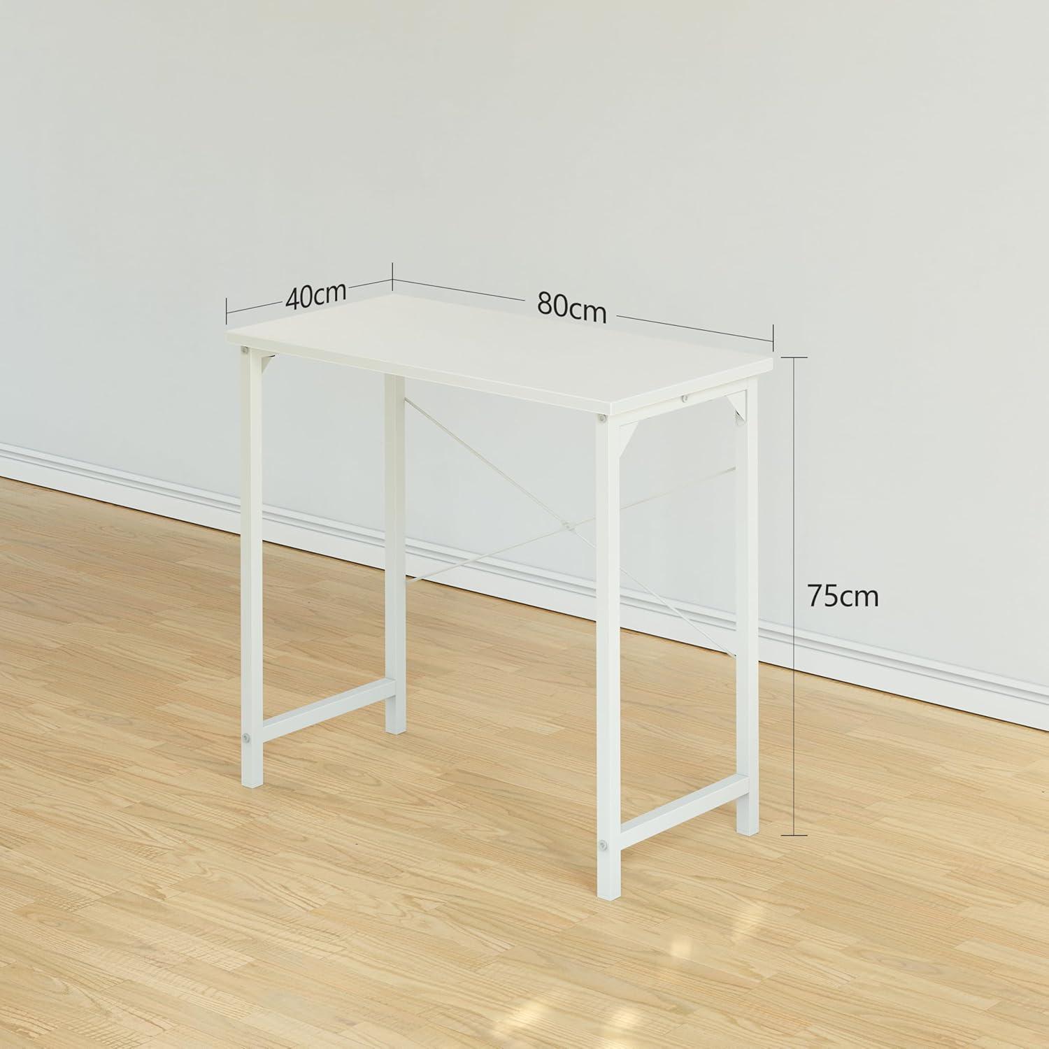Schreibtisch Industrial Style 80x40 cm Metallgestell