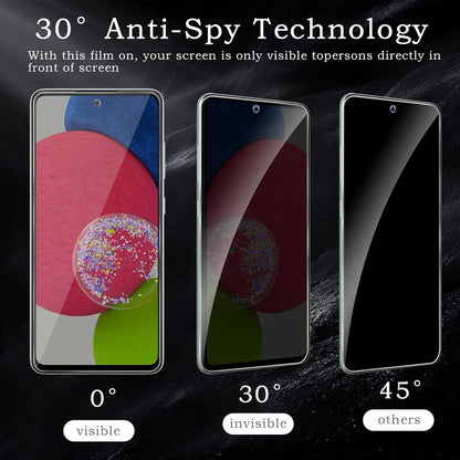 2x Samsung Galaxy A52s/A52 Blickschutzfolie 9H Panzerglas Anti-Spy Privatsphäre