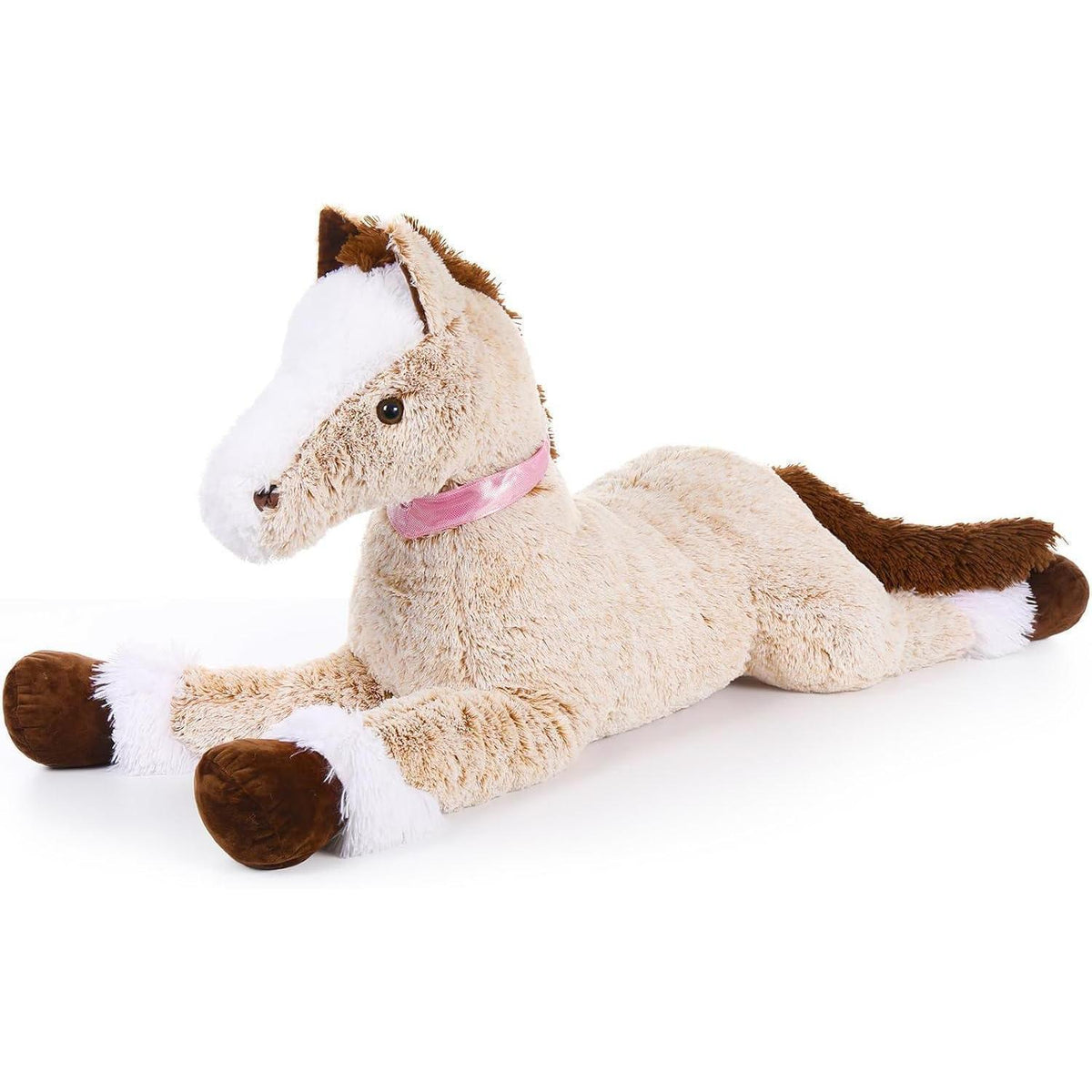Riesen Pferd Kuscheltier 120cm - Weiches Plüsch Pony Geschenk