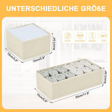 Schubladen Organizer Kleiderschrank Aufbewahrungsboxen 4er