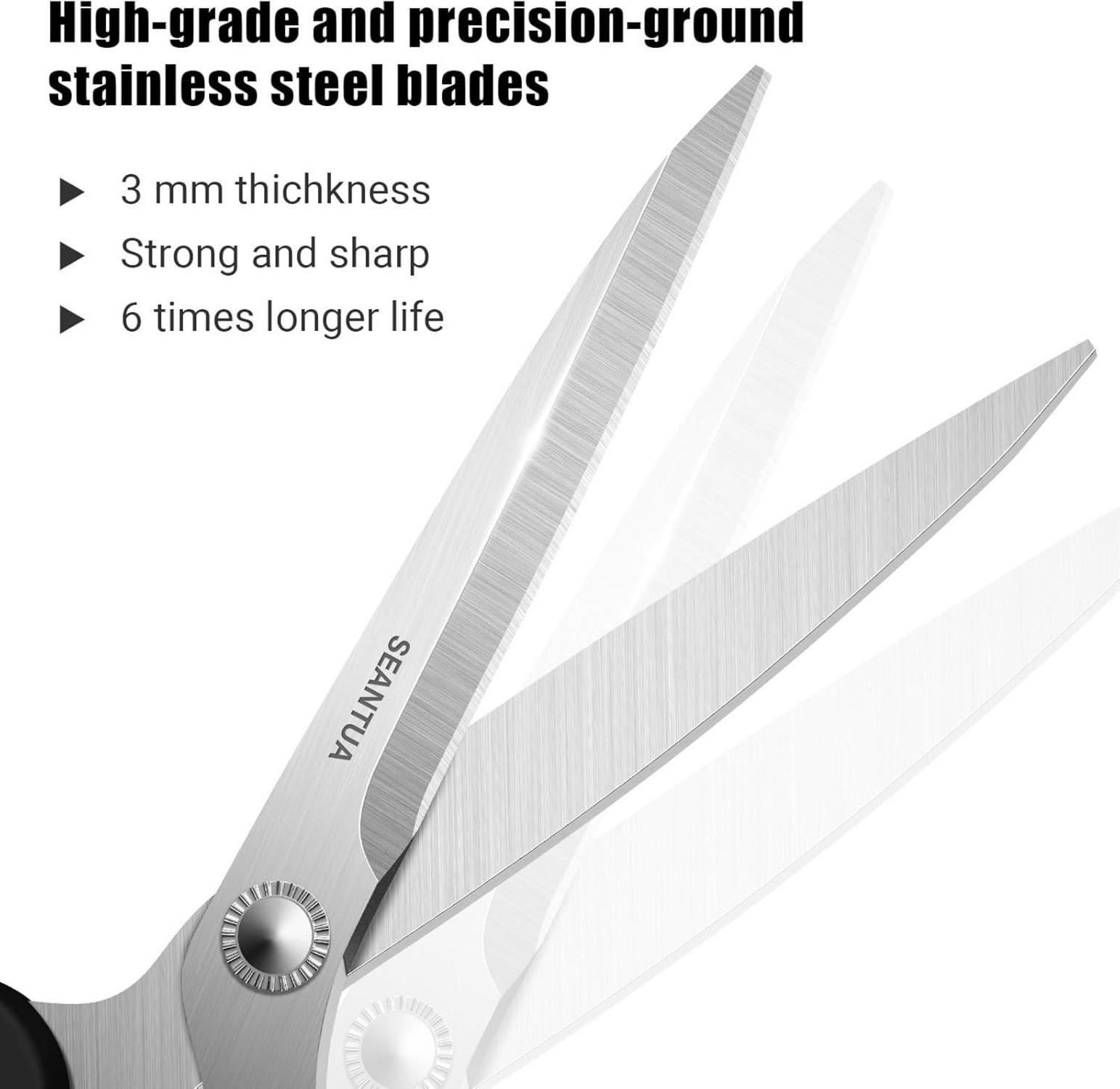 Hochwertige Stoffschere Set 23cm 13cm Edelstahl Ergonomischer Griff
