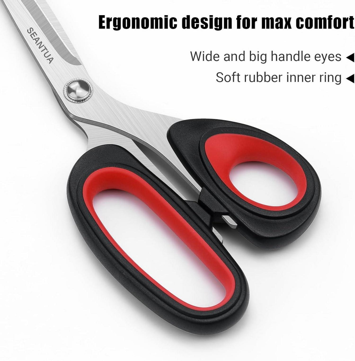 Professionelle Stoffschere Set 23cm 13cm Nähschere Präzise Schneiderschere
