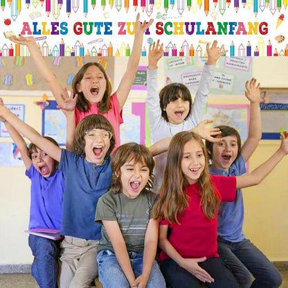 Tischläufer Einschulung Schulanfang Tischdeko Deko Schulstart Mädchen