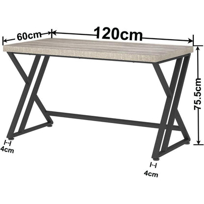 Modernes Industrie-Design Schreibtisch 140x60x75.5 cm