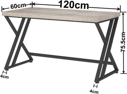Modernes Computertisch 120 x 60 x 75.5 cm Bürotisch
