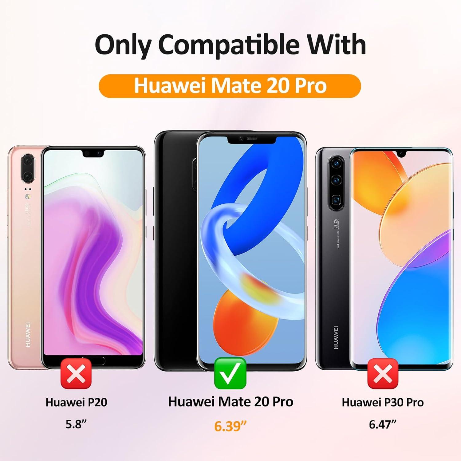 2x Panzerglas Huawei Mate 20 Pro Schutzfolie 9H