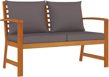 Festnight Gartenlounge Holz Ecklounge Sitzgruppe L-Form Outdoor Set