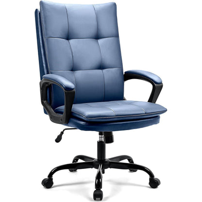 BASETBL Bürostuhl ergonomisch, Chefsessel PU
