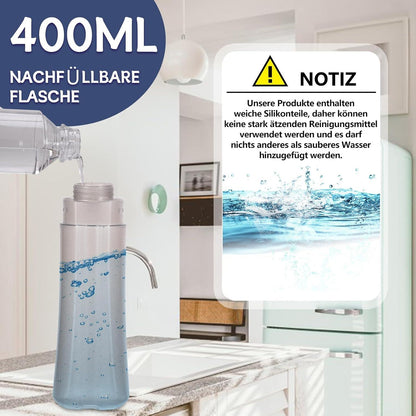 Sprühwischer Bodenwischer Mikrofaser Wischmopp 400ML Wassertank