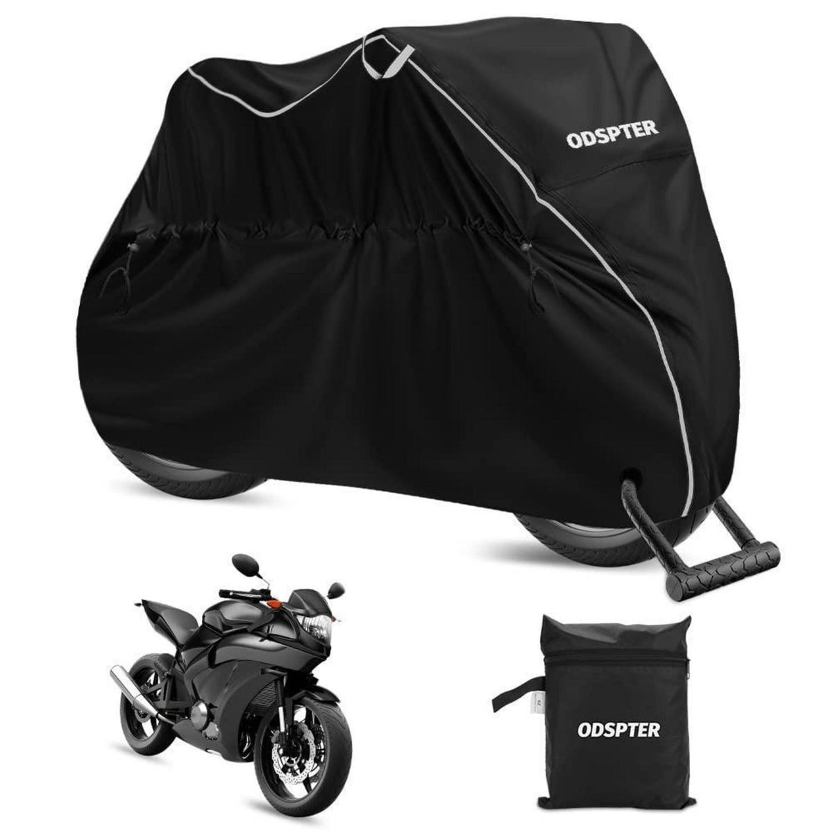 Motorrad Abdeckplane 245x105x125cm – Wasserfest & UV-Beständig