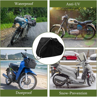 Motorrad Abdeckplane 245x105x125cm – Wasserfest & UV-Beständig