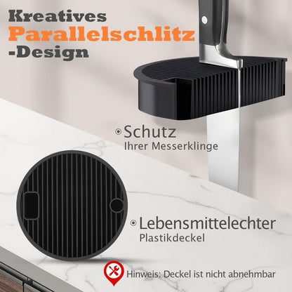 ENOKING Messerblock aus Akazienholz für