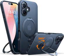 TORRAS 360° Ostand Spin für iPhone 16 Plus Hülle Magsafe Magnetischer