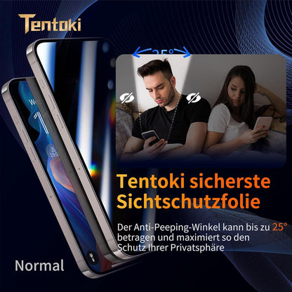 Sichtschutz Panzerglas iPhone 15 Pro Max 6,7 Zoll