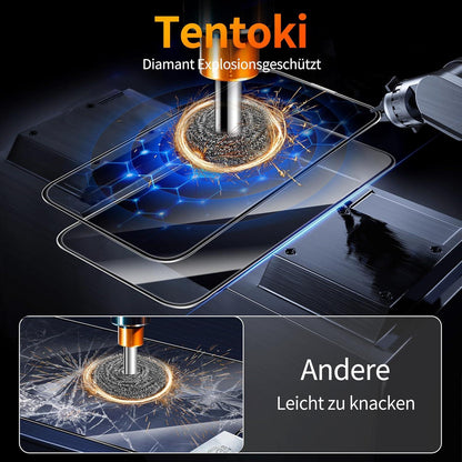 Panzerglas iPhone 15 Plus/14 Pro Max/16 Plus Schutzglas 2 Stück