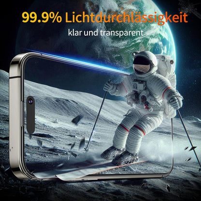 Panzerglas Displayschutz iPhone 15 Plus/14 Pro Max/16 Plus 9H+ 2er Set