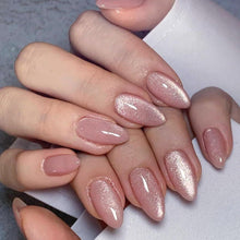24er Set Ballerina Glitzer Kunstnägel Press on Nails