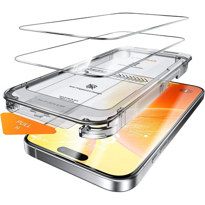 TORRAS iPhone 16 Pro Max Panzerglas Schutzfolie 9H Full