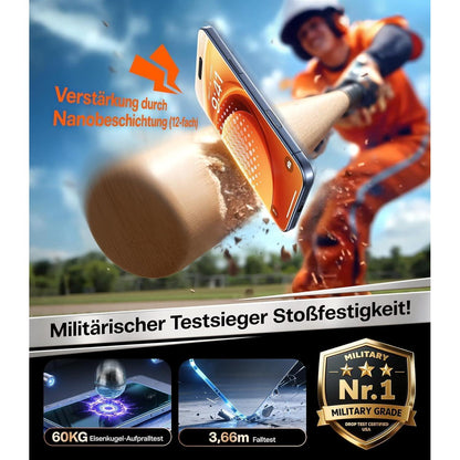 TORRAS iPhone 16 Pro Max Panzerglas Schutzfolie 9H Full