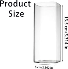 Quadratische Gläser Set 3 Stück Moderne Longdrink Cocktail