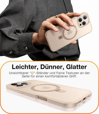 TORRAS Ostand iPhone 16 Pro Hülle MagSafe Militärischer Gold
