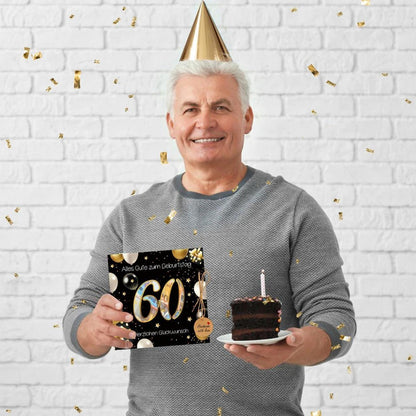 Geldgeschenke 60 Geburtstag Mann Frau Kreative Geldgeschenkkarte
